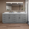 Custom image for Dark Gray with Matte Black Trim / Giotto Quartz / No Mirror