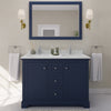 Custom image for Dark Blue with Polished Chrome Trim / Giotto Quartz / No Mirror