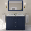 Custom image for Dark Blue with Polished Chrome Trim / Giotto Quartz / No Mirror
