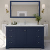 Custom image for Dark Blue with Polished Chrome Trim / Giotto Quartz / No Mirror