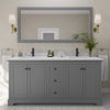 Custom image for Dark Gray with Matte Black Trim / Giotto Quartz / No Mirror
