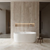 Custom image for White with Brushed Nickel Trim / 60