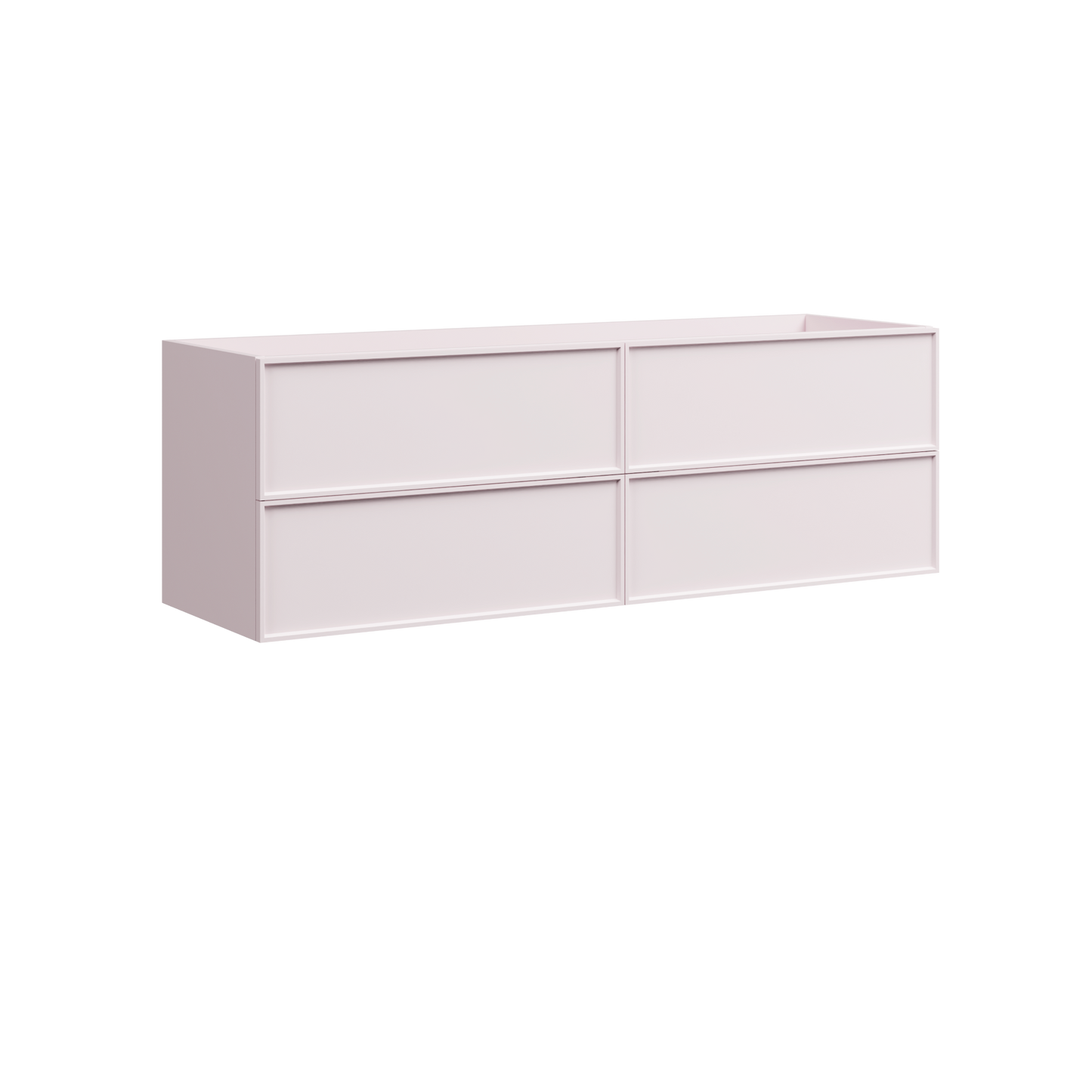 Roxbury Wall Mount Double Vanity 60 Inch