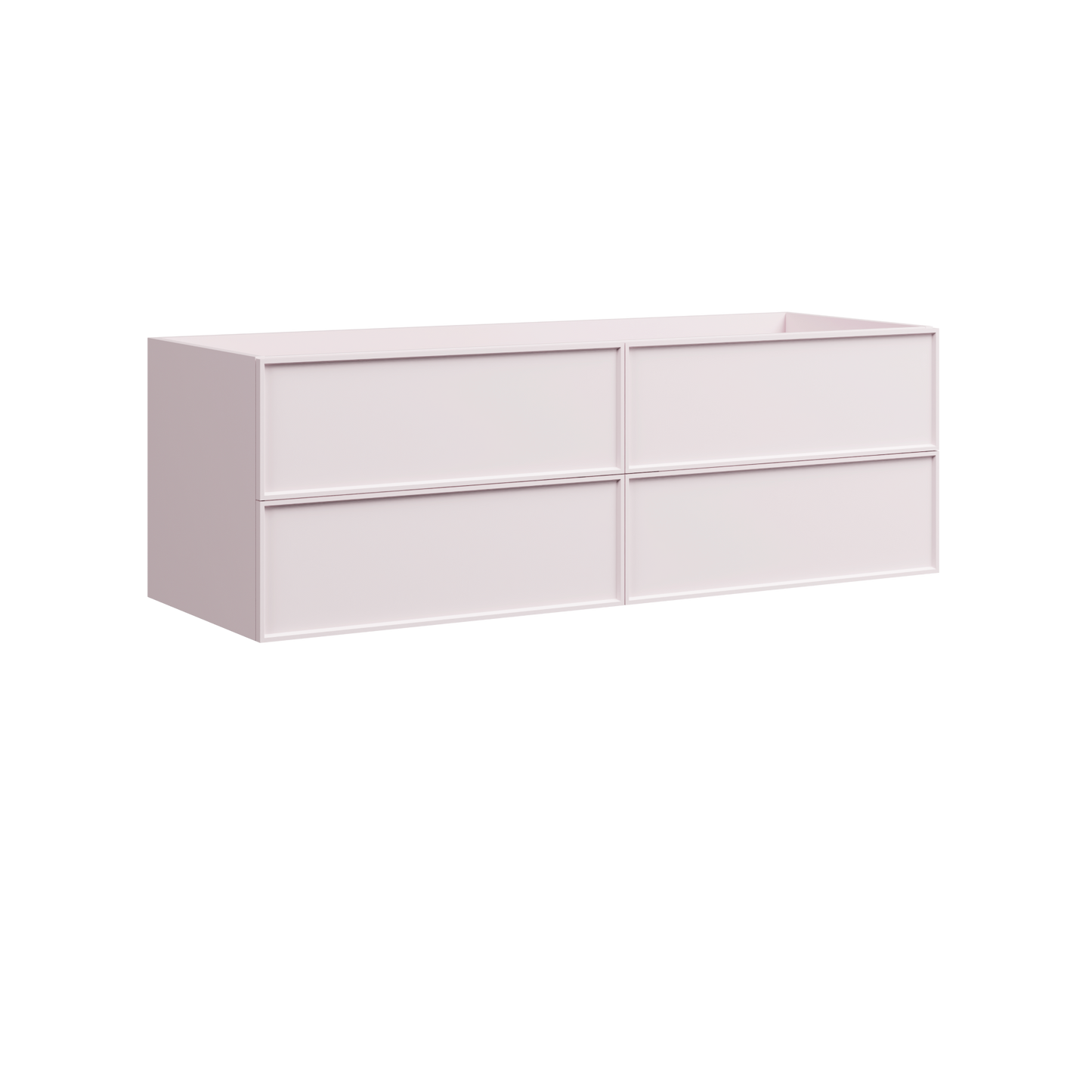 Roxbury Wall Mount Double Vanity 60 Inch