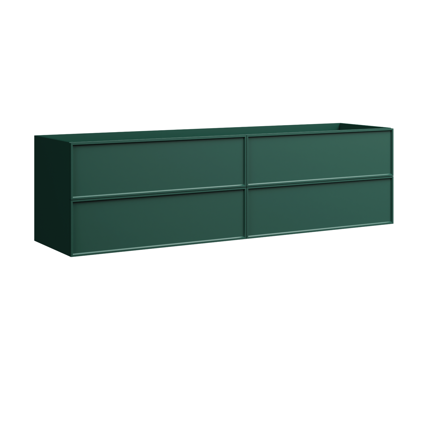 Roxbury Wall Mount Double Vanity 72 Inch