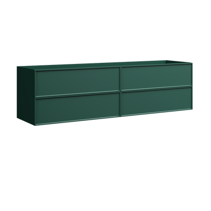 Roxbury Wall Mount Double Vanity 72 Inch