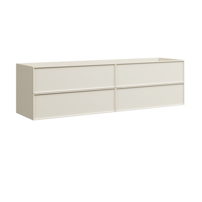 Roxbury Wall Mount Double Vanity 72 Inch