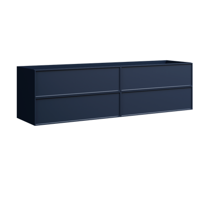 Roxbury Wall Mount Double Vanity 72 Inch