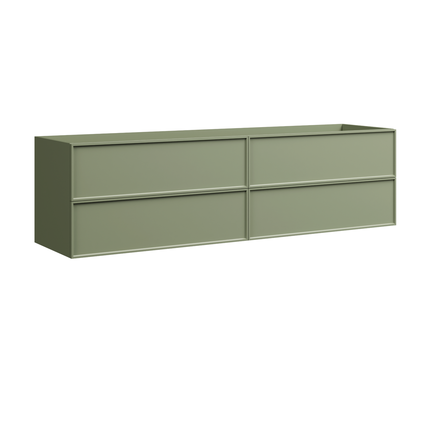 Roxbury Wall Mount Double Vanity 72 Inch