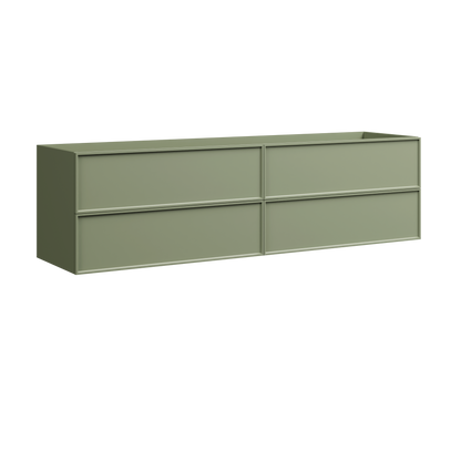 Roxbury Wall Mount Double Vanity 72 Inch