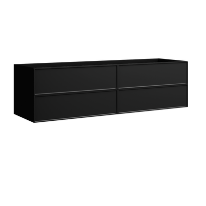 Roxbury Wall Mount Double Vanity 72 Inch
