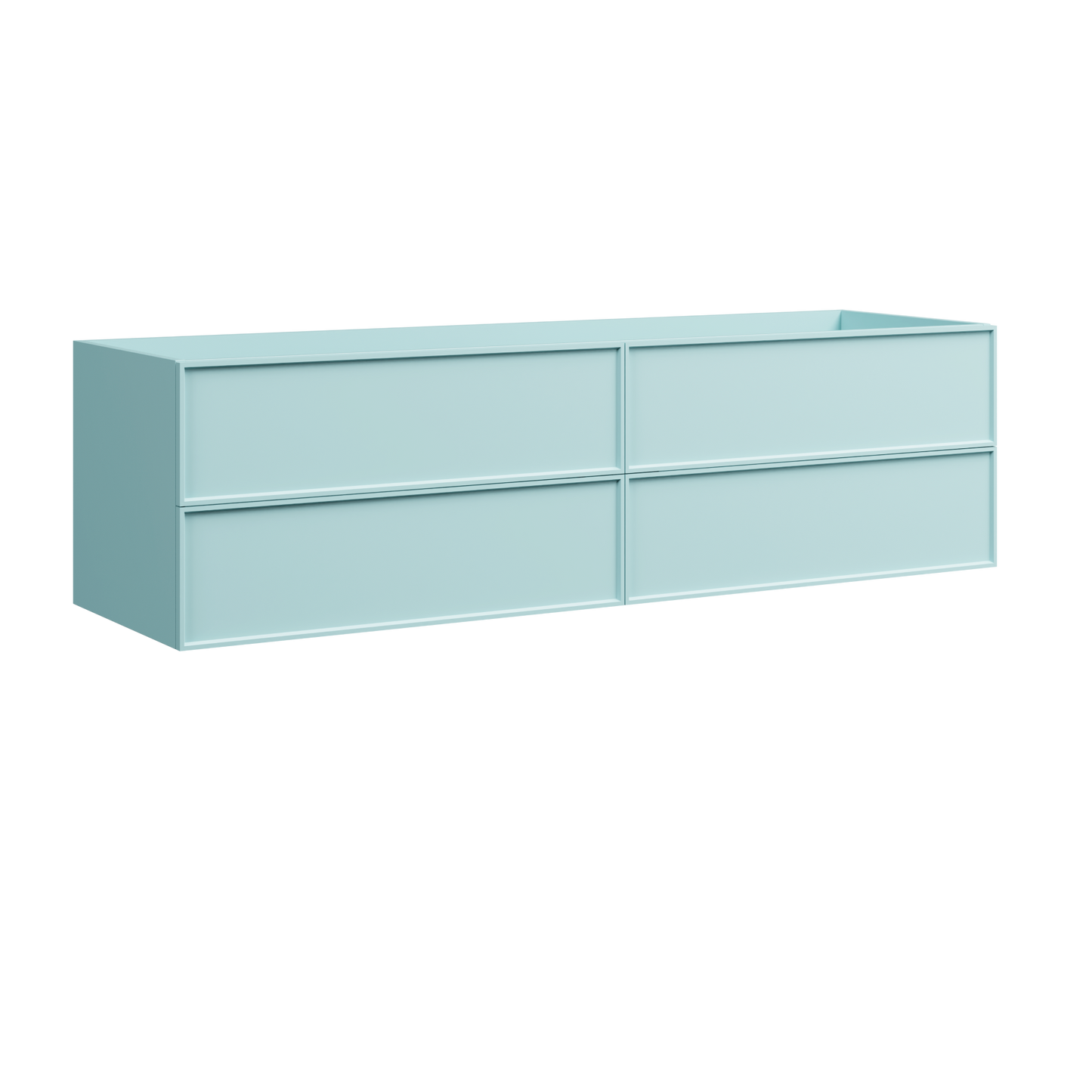 Roxbury Wall Mount Double Vanity 72 Inch