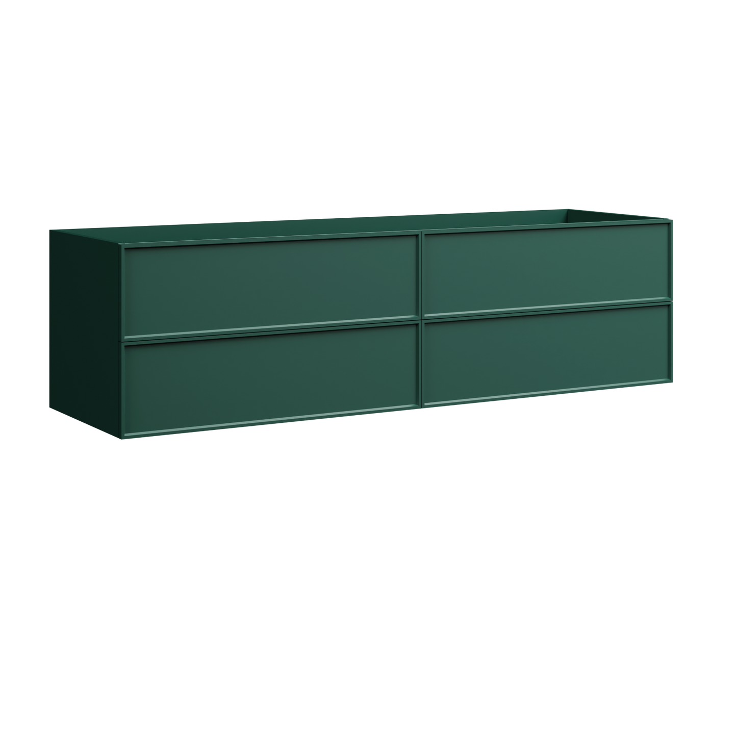 Roxbury Wall Mount Double Vanity 72 Inch
