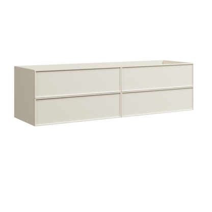 Roxbury Wall Mount Double Vanity 72 Inch