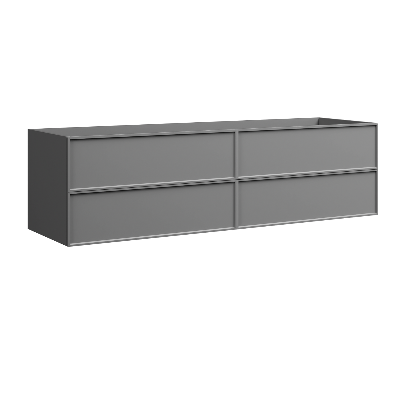 Roxbury Wall Mount Double Vanity 72 Inch