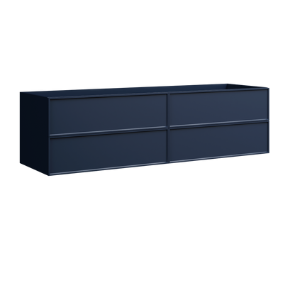Roxbury Wall Mount Double Vanity 72 Inch