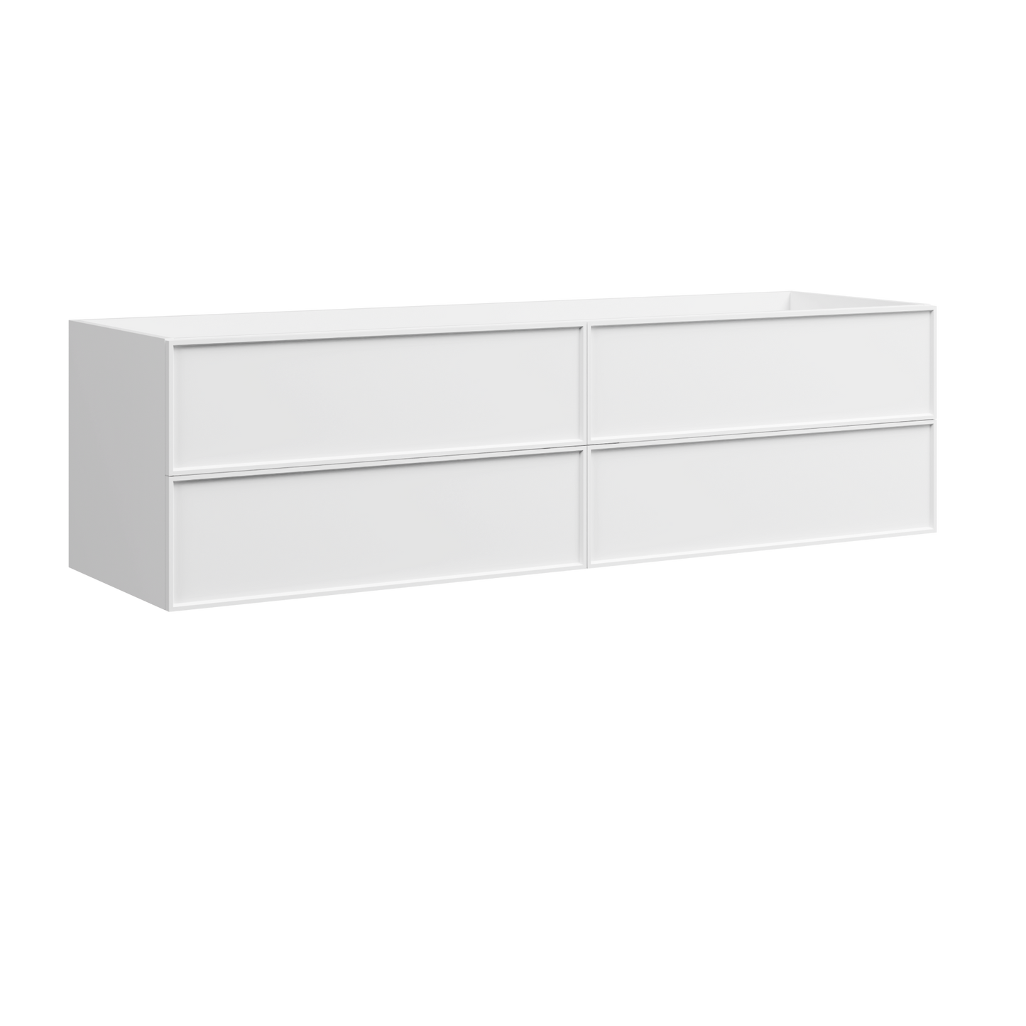Roxbury Wall Mount Double Vanity 72 Inch