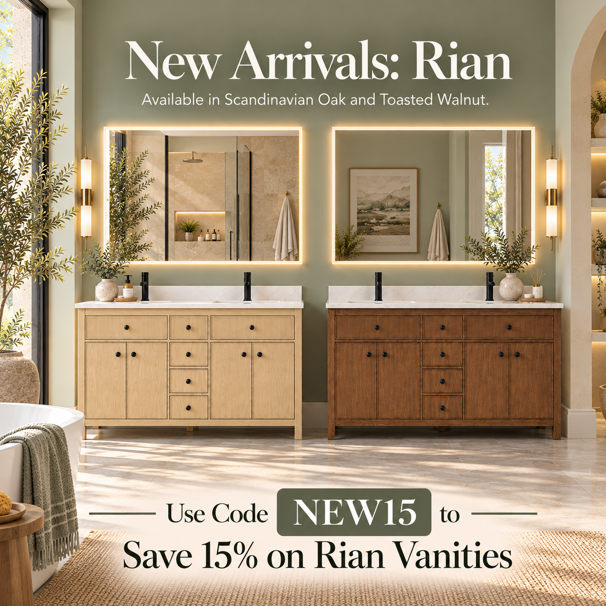 Shop the Rian Vanity Collection
