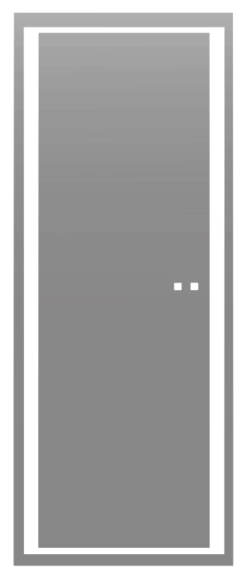 Sanctuary III Lighted Slique Mirror, 20" x 36" x 7/8", Rectangular, 2700/3000/4000K Temperature, Deffoger, Dimmable