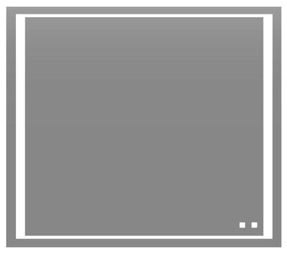 Sanctuary III Lighted Slique Mirror, 20" x 36" x 7/8", Rectangular, 2700/3000/4000K Temperature, Deffoger, Dimmable