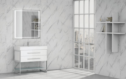 Silhouette 36" Free Standing Cabinet