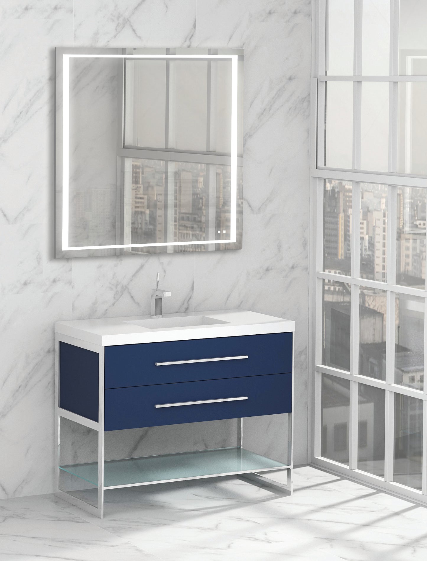 Silhouette 36" Free Standing Cabinet
