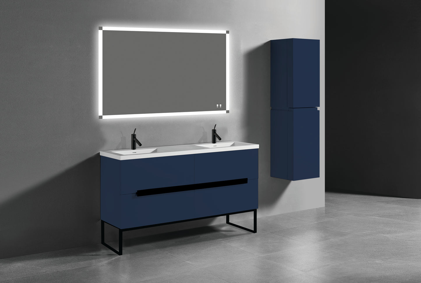 Soho 60D" Free standing Vanity Cabinet