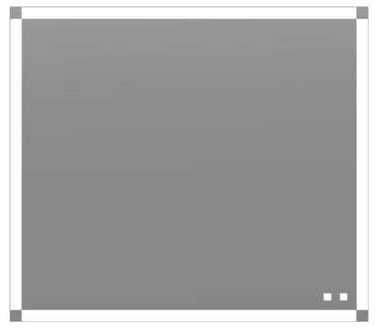 Tranquiliity II Lighted Slique Mirror, 20" x 36" x 7/8", Rectangular, 2700/3000/4000K Temperature, Deffoger, Dimmable