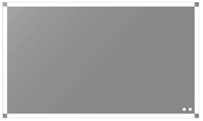 Tranquiliity II Lighted Slique Mirror, 20" x 36" x 7/8", Rectangular, 2700/3000/4000K Temperature, Deffoger, Dimmable