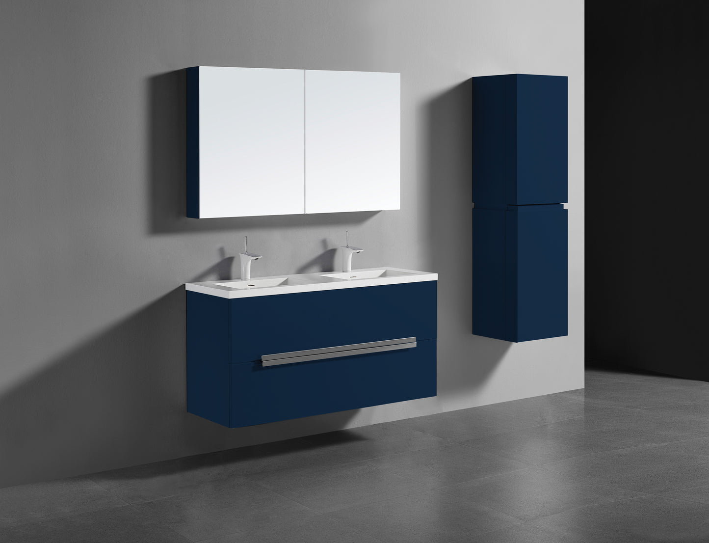 Urban 48D" Wall hung Vanity Cabinet