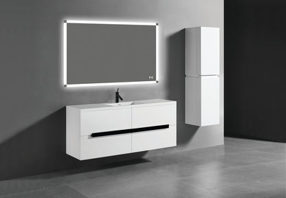 Urban 60C" Wall hung Vanity Cabinet