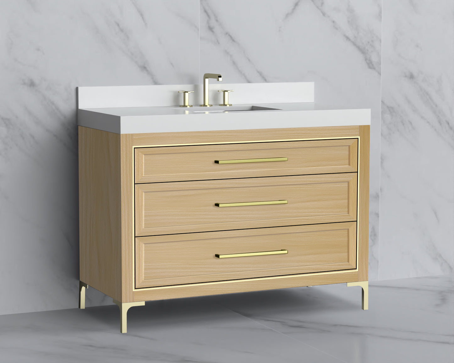 Vision 48C" Free standing Vanity Cabinet
