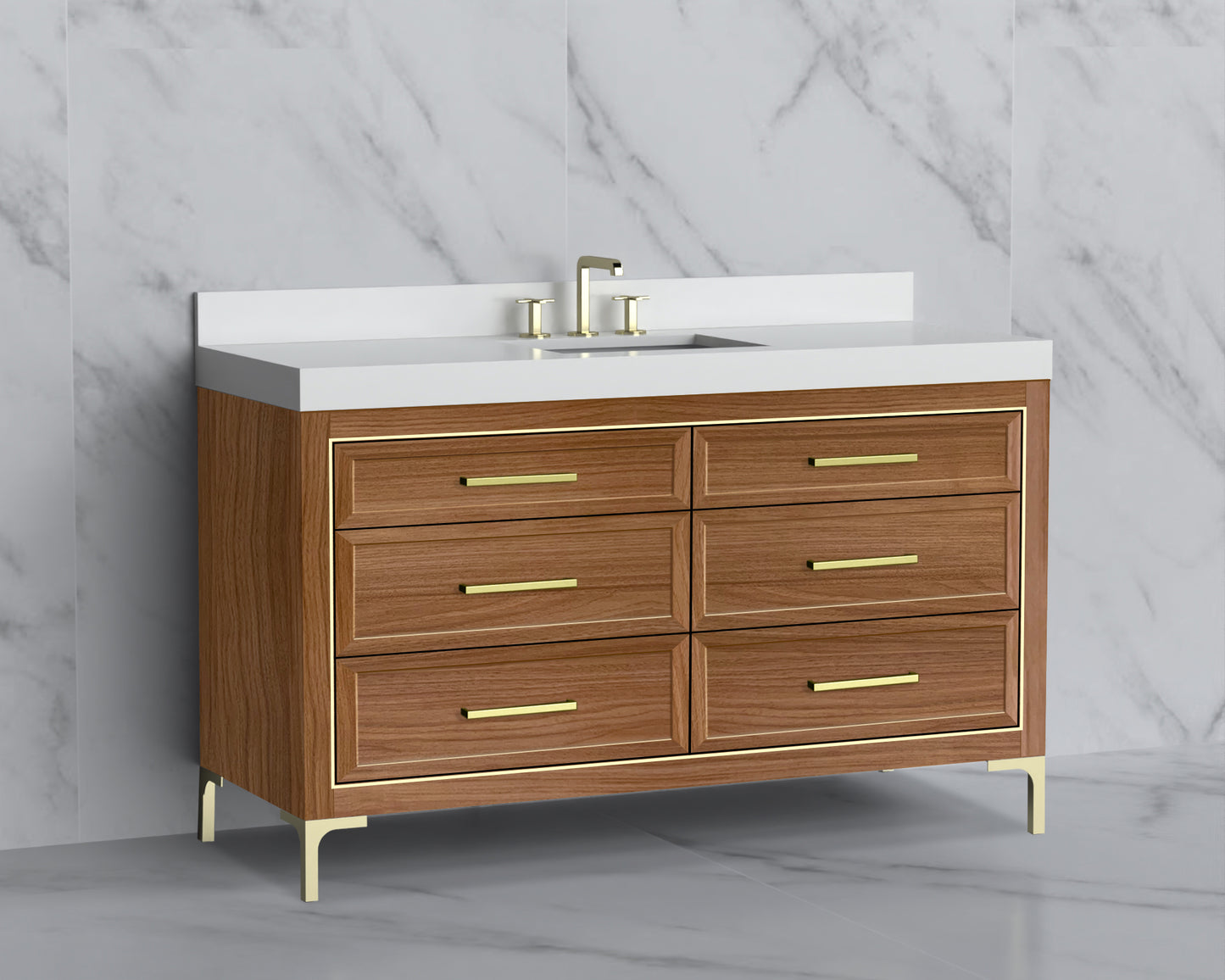 Vision 60C" Free standing Vanity Cabinet