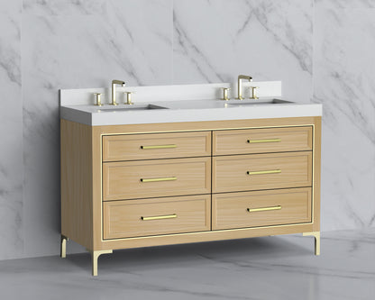 Vision 60D" Free standing Vanity Cabinet