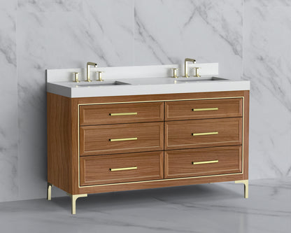 Vision 60D" Free standing Vanity Cabinet