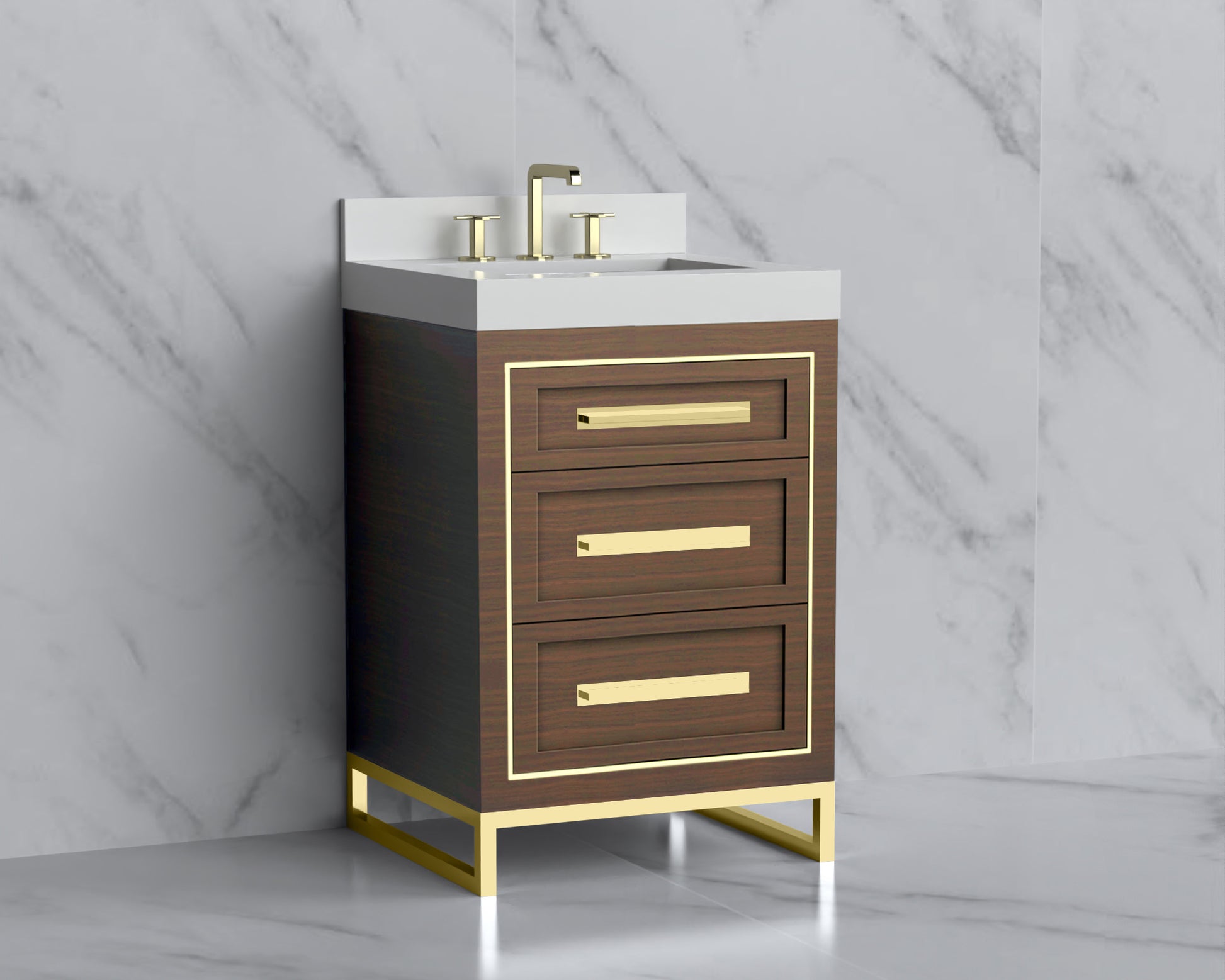 Vision 24" Free standing Vanity Cabinet