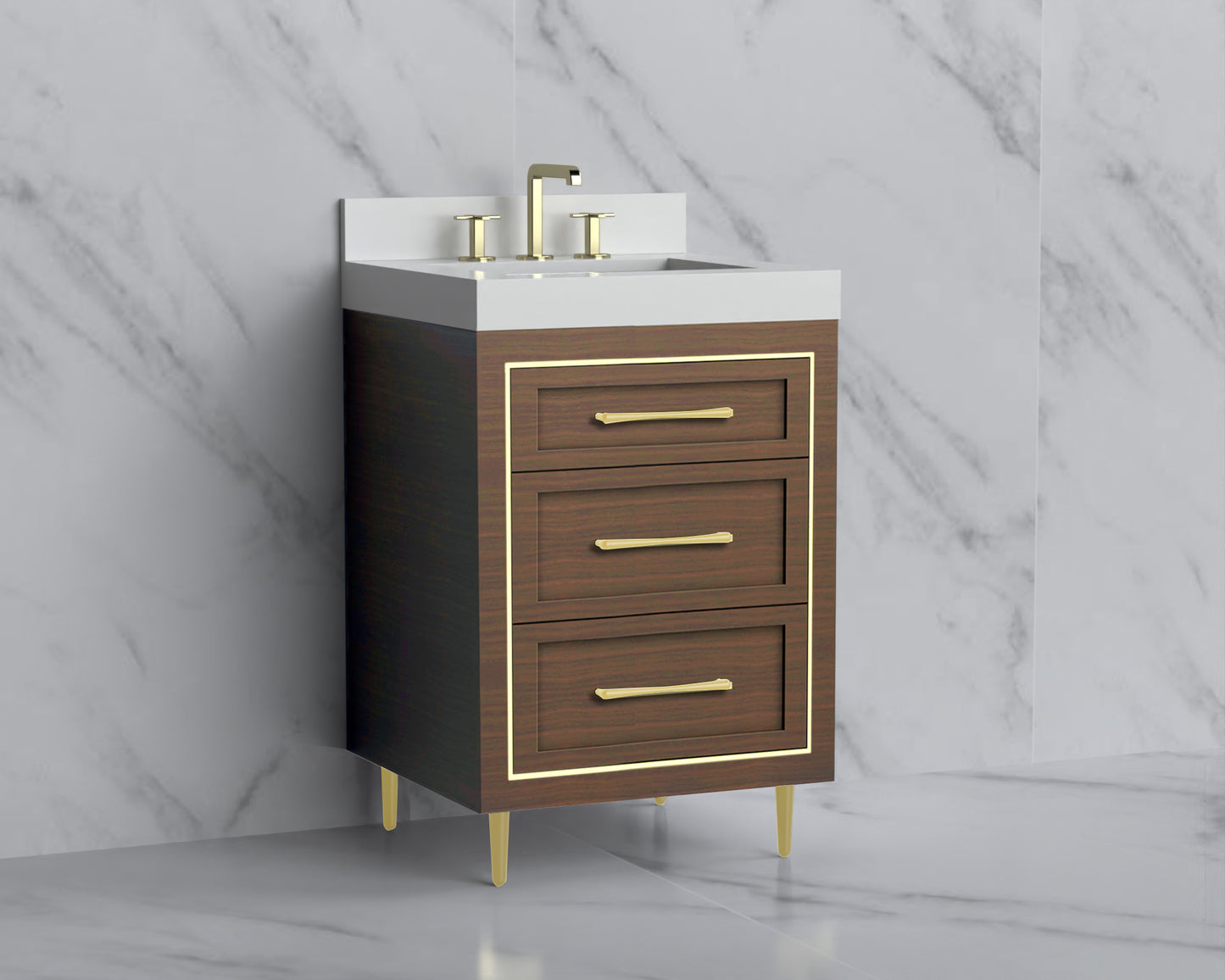 Vision 24" Free standing Vanity Cabinet