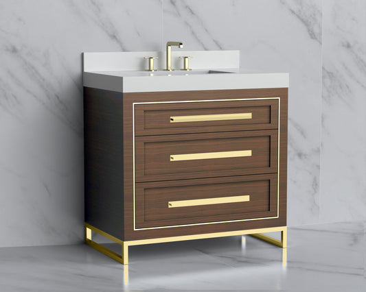 Vision 36" Free standing Vanity Cabinet
