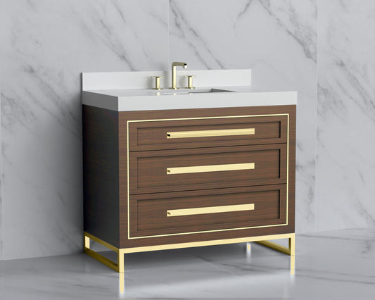 Vision 42" Free standing Vanity Cabinet
