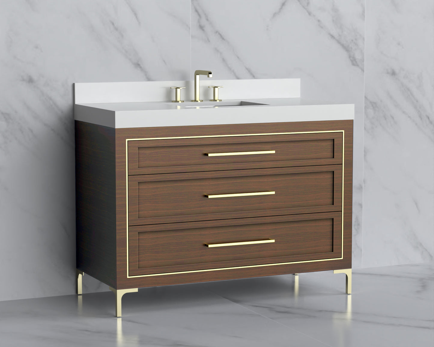 Vision 48C" Free standing Vanity Cabinet