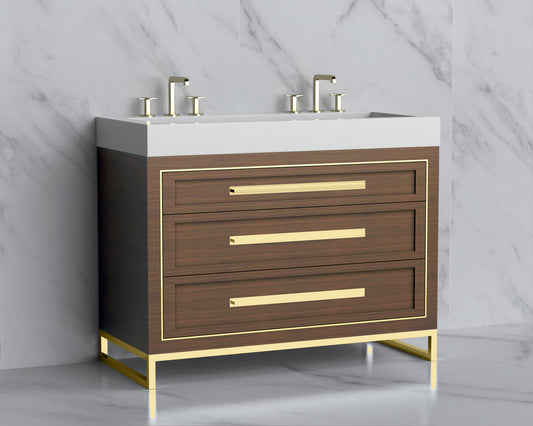 Vision 48D" Free standing Vanity Cabinet