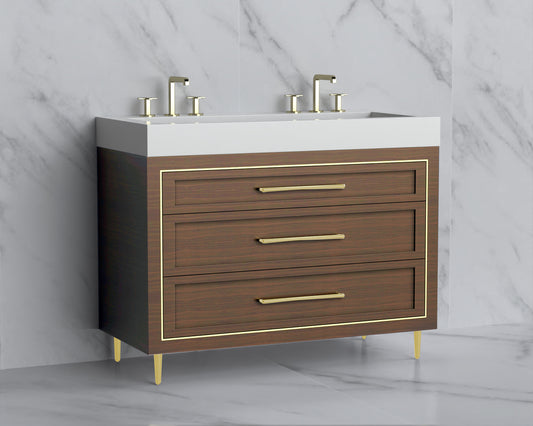 Vision 48D" Free standing Vanity Cabinet