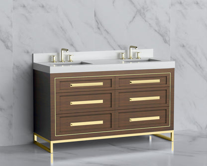 Vision 60D" Free standing Vanity Cabinet