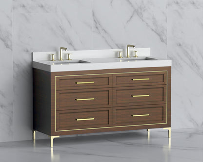 Vision 60D" Free standing Vanity Cabinet