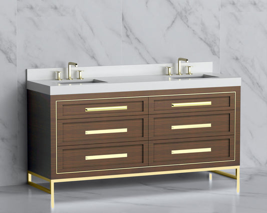 Vision 72D" Free standing Vanity Cabinet