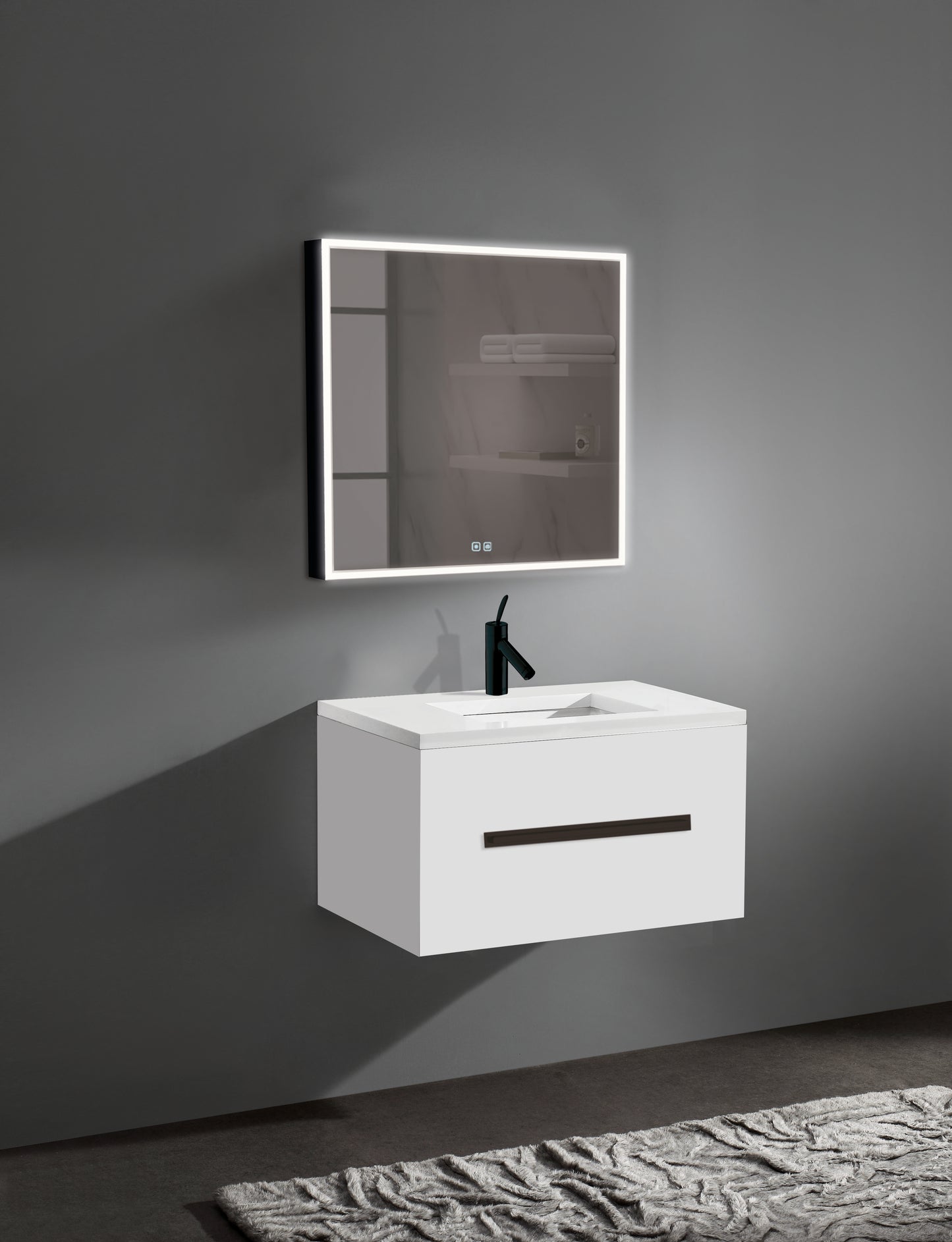 Vogue 30" Wall Hung Vanity Cabinet