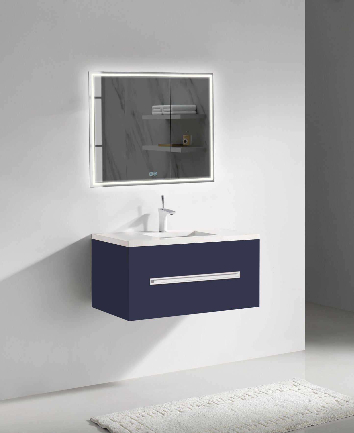 Madeli Vogue 36" Wall Hung Vanity Cabinet
