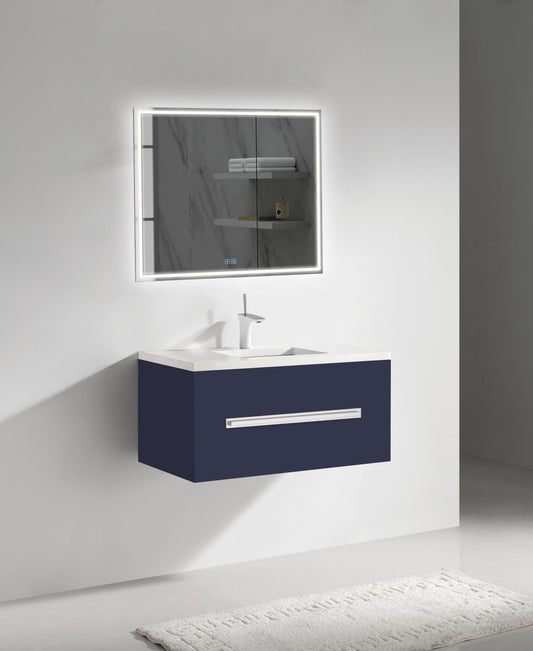 Madeli Vogue 36" Wall Hung Vanity Cabinet