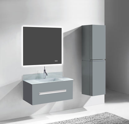 Vogue 36" Wall Hung Vanity Cabinet