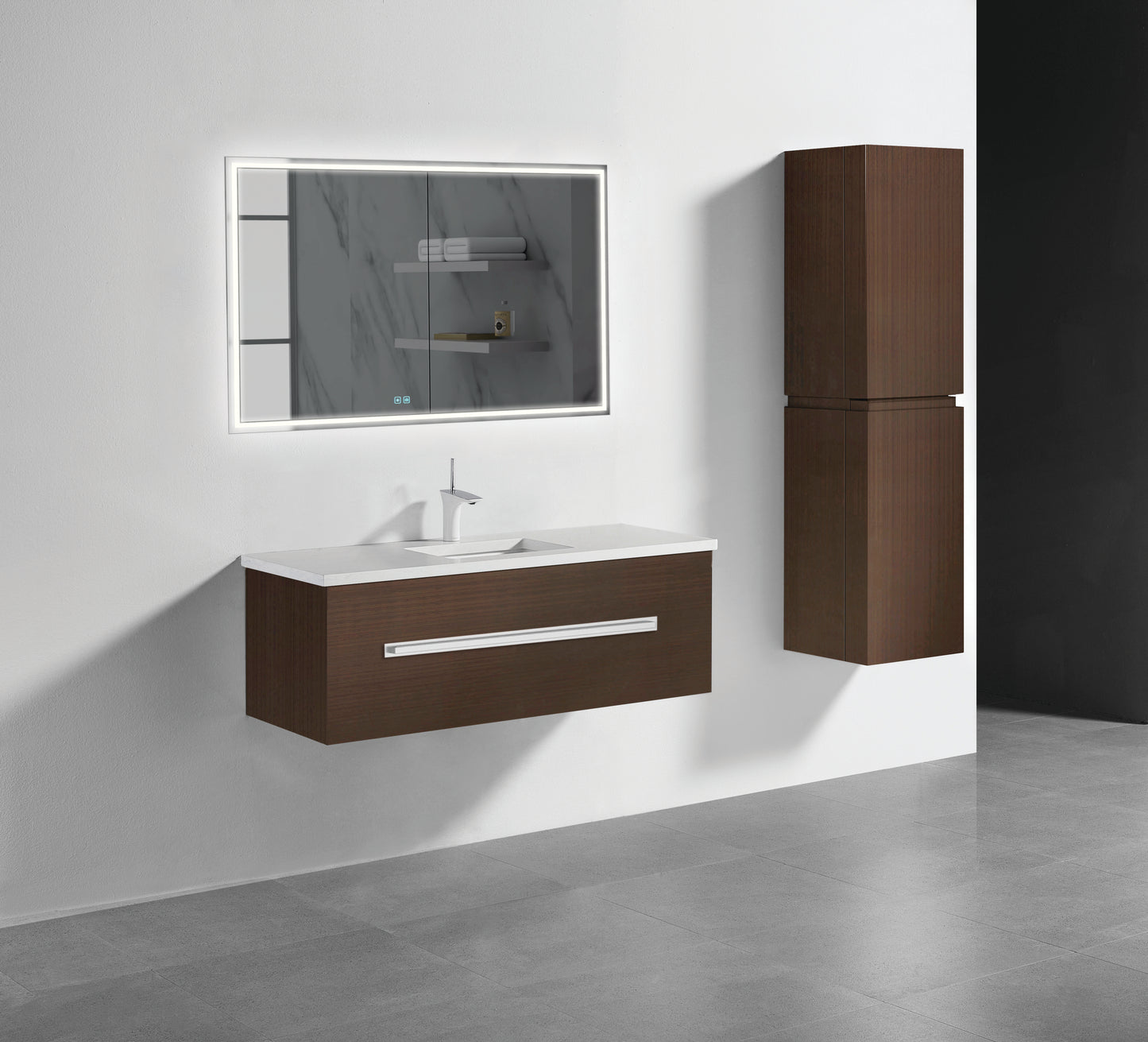 Vogue 48C" Wall Hung Vanity Cabinet